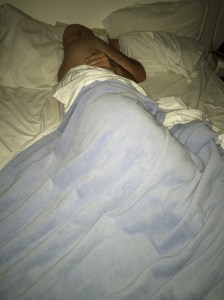 Ron enjoys the recent eclipse.